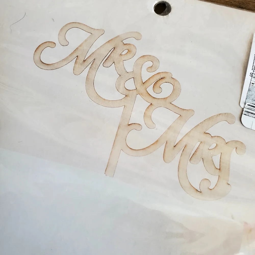 Wedding cake Topper Mr. Mrs.